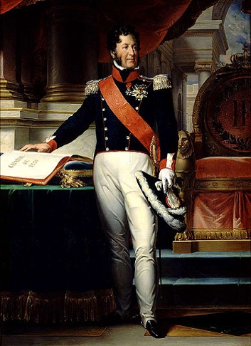 Louis Philippe King of France 1834 by Francois Gerard 1770-1837 Versailles